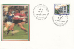 ITALY Cover 1,football - Cartas & Documentos