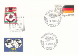 GERMANY Bundes Cover 2,football - Lettres & Documents