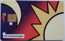 Sweden Mk30 Chip Card -  Nordbanken : Sol Och Mane - Svezia