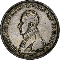 Etats Allemands, PRUSSIA, Friedrich Wilhelm III, Thaler, 1818, Munich, Argent - Taler En Doppeltaler