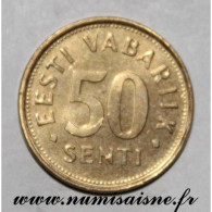 ESTONIE - KM 24 - 50 SENTI 1992 - SPL - Estonia