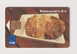 FINLAND - Cinnamon Roll Chip Phonecard - Finland