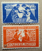 1923 Niederlande Mi.134-135 /* - Ongebruikt