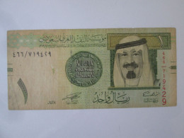 Saudi Arabia 1 Riyal 2007 Banknote See Pictures - Saoedi-Arabië