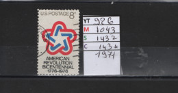 PRIX FIXE Obl 926 YT 1043 MIC 1432 SCO1434 GIB Révolution Bicentenaire 1971  Etats Unis 58A/14 - Used Stamps