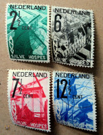 1932 Niederlande Mi.249-252 /o - Gebruikt