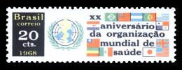 Brazil 1968 Unused - Unused Stamps