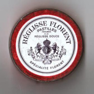 Ancienne Boite Vide " Pastilles Réglisse FLORENT " _Di542 - Boîtes/Coffrets