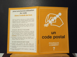 Code Postal. Notice "Un Code Postal. Pourquoi Comment ?" - Lettere