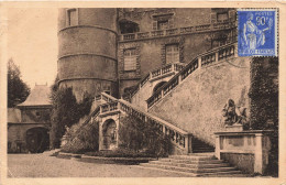 FRANCE - Vizille - Vue Sur L'escalier D'honneur Du Château De Vizille - Carte Postale Ancienne - Vizille