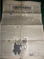 2° GUERRE MONDIALE , LA COLLABORATION ET LA PRESSE , GRINGOIRE DU 20 FEVRIER 1941 - French