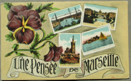 FRANCEUNE PENSEE DE MARSEILLE VINTAGE POSTCARD CARTE POSTALE ANSICHTSKARTE POSTKARTE CARTOLINA CARD KARTE - Dampierre-sur-Boutonne