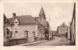 FRANCE - Mareil Sur Loir - Vue Générale De La Rue Principale - Carte Postale Ancienne - Sonstige & Ohne Zuordnung