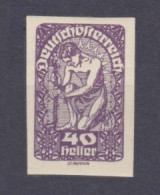 1919 Austria 282b Allegory - Ungebraucht