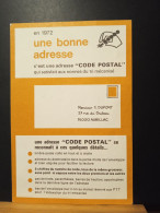 Code Postal. Notice "Une Bonne Adresse......................." - Lettere