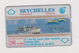 SEYCHELLES - Masons Travel Optical Phonecard - Seychelles
