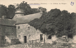 FRANCE - Saint Herbot (Finistère) - Vue Générale - Le Château Du Du Rusquec - Carte Postale Ancienne - Saint-Herbot