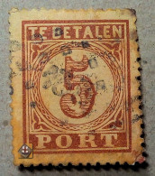 1870 Niederlande Mi.1 A /o - Strafportzegels