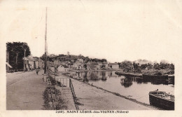 FRANCE - Saint Léger Des Vignes - Vue Sur La Ville - Carte Postale Ancienne - Autres & Non Classés