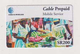 SEYCHELLES - Fruit Market Remote Phonecard - Sychelles