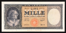 1000 Lire Medusa 15 09 1959 Q.spl Pressata Ottimi Colori  LOTTO 647 - 1000 Liras