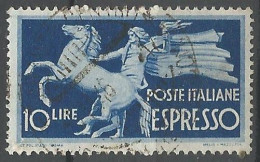 ITALIE / PAR EXPRESS N° 28 OBLITERE - Express-post/pneumatisch