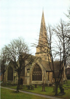 CHELTENHAM, GLOUCESTERSHIRE, PARISH CHURCH, ARCHITECTURE, GRAVEYARD, ENGLAND, UNITED KINGDOM, POSTCARD - Cheltenham