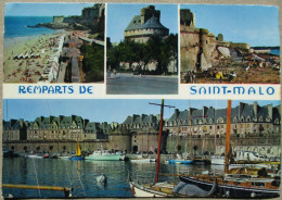 FRANCE SAINT MALO REMPARTS PANORAMA POSTCARD CARTE POSTALE ANSICHTSKARTE POSTKARTE CARTOLINA CARD - Dampierre-sur-Boutonne