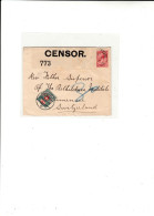 G.B. / Isle Of Wight / Censorship / Switzerland / Tax - Unclassified