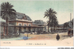 AAOP1-06-0033 - NICE - Gare - Transport Ferroviaire - Gare