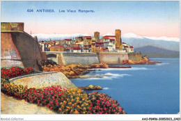 AAOP8-06-0665 - ANTIBES - Les Vieux Remparts - Antibes - Les Remparts