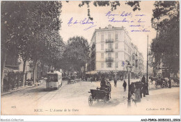 AAOP5-06-0417 - NICE - L'Avenue De La Gare - Ferrocarril - Estación