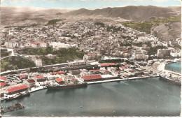 PHILIPPEVILLE (ALGERIE) Vue Aérienne Sur Le Port Et La Ville  CPSM  PF - Skikda (Philippeville)