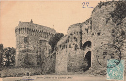 FRANCE - Dinan - Vue Générale - Vue De Côté De L'ancien Château De La Duchesse Anne - Carte Postale Ancienne - Dinan