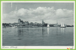 Voyo GERMANY WAREN-MUERTZ Panorama 1930s P. Boldt - Waren (Mueritz)