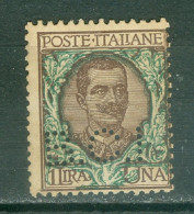 Italie  Yvert  61  Ou  Sassone  77  ( * )  B/TB   Perforé  B.C.I - Oblitérés