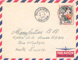 CAMEROON - AIRMAIL 1960 DOUALA - NANTES/FR  / 6048 - Camerún (1960-...)