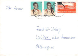 DEM. REP. CONGO - AIRMAIL - VELBER/DE  / 6050 - Storia Postale