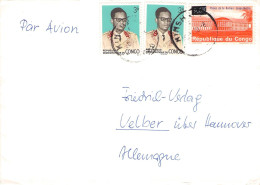 DEM. REP. CONGO - AIRMAIL - VELBER/DE  / 6050 - Brieven En Documenten