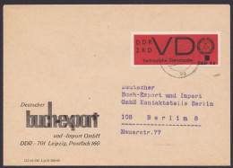 VD 3x Mit Aufdruck "ZKD 4a", EF Auf Brief Buchexport - Service Central De Courrier