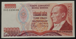 Turkey - 20 000 Lira 1970 AU - Turkije