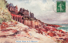 FRANCE - Dinard - Pointe De La Mouline - Dessin - Colorisé - Carte Postale Ancienne - Dinard