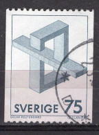 T0966 - SUEDE SWEDEN Yv N°1166 - Usados