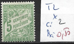 MONACO TAXE 2 * Côte 2 € - Postage Due