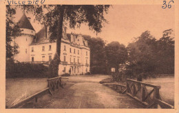 FRANCE - Villedieu - Vue Générale Et à L'entrée - Beau Château (XVe Siècle) - Carte Postale Ancienne - Villedieu