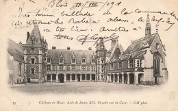 FRANCE - Blois - Le Château - Aile De Louis XII - Façade Sur La Cour - Carte Postale Ancienne - Blois