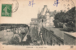 FRANCE - Amboise - Vue D'ensemble De La Grosse Tour - Carte Postale Ancienne - Amboise