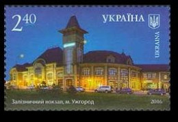 Ukraine 2016. Railway Station. Uzhgorod.  MNH - Ukraine