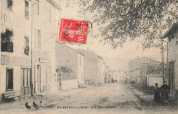 Noirétable * 1909 * Hôtel Ou Café De Plaisance * Rue Des Granges * Villageois - Noiretable