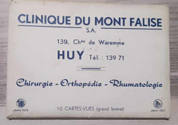 Carnet De Cartes Complet - Clinique Du Mont Falise - Huy - Chirurgie, Orthopédie, Rhumatol. - Cartes Postales Anciennes - Huy